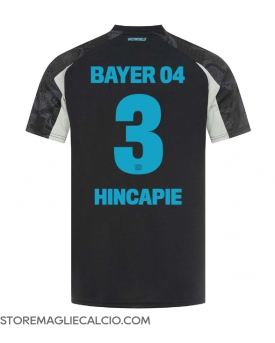 Bayer Leverkusen Piero Hincapie #3 Maglia Gara Terza Repliche 2024-25